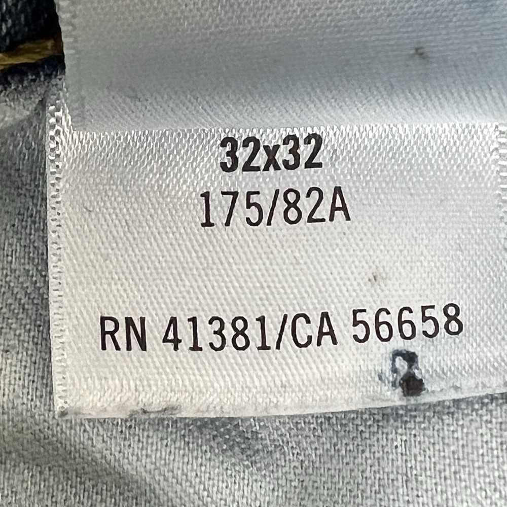 Polo Ralph Lauren Jeans Mens 32x32 The Sullivan  Slim Stretch Preppy Whiskered - Picture 15 of 15